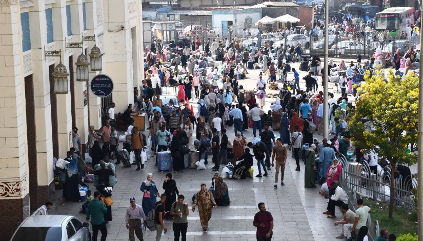 جانب من الرحلة الرحلة الحادية والعشرين ضمن قطارات العودة للأشقاء السودانيين