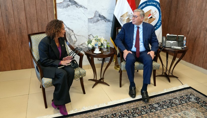 وزير البترول خلال لقائه مدير عام شركة فالكو إنرجي الأمريكية