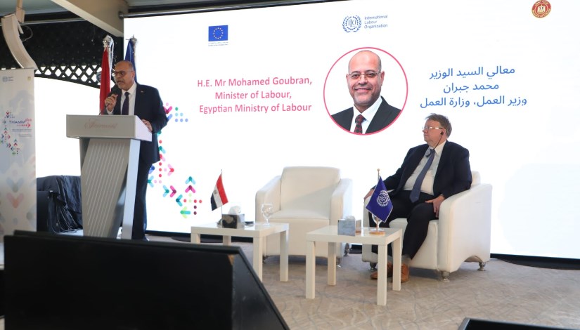 وزير العمل محمد جبران 
