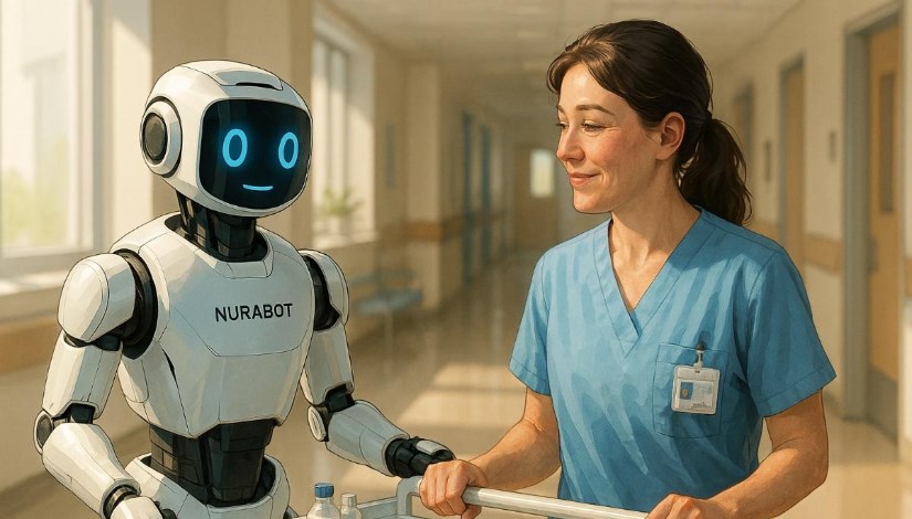 Nurabot وممرض بشري