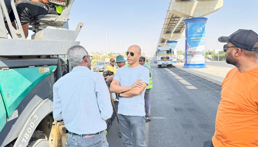رئيس جهاز القاهرة الجديدة يتفقد أعمال تطوير محور محمد بن زايد رئيس جهاز القاهرة الجديدة يتفقد أعمال تطوير محور محمد بن زايد