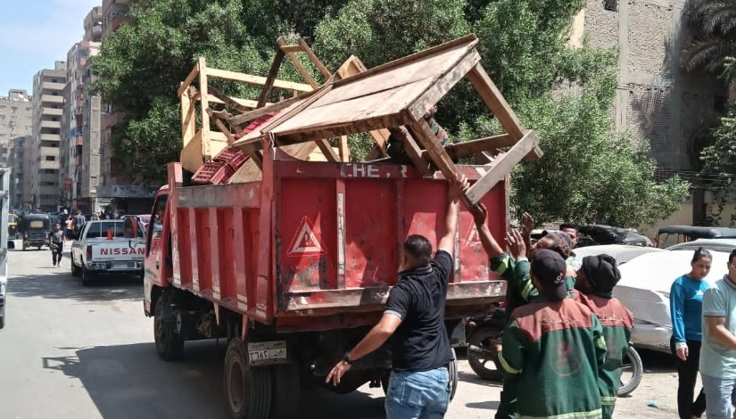 جانب من غلق وتشميع المنشآت جانب من غلق وتشميع المنشآت