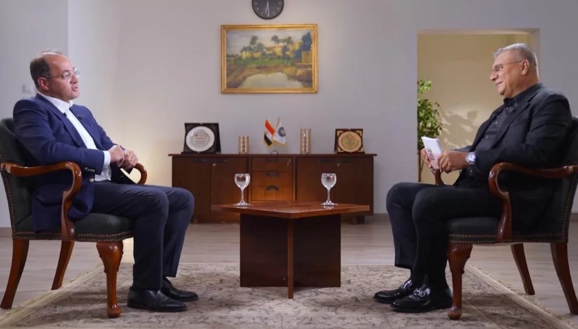 وزير المالية مع عمرو الليثي وزير المالية مع عمرو الليثي