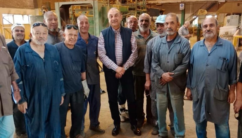 وزير قطاع الأعمال العام يتفقد شركتي "النصر للمواسير" و"سيجوارت" وزير قطاع الأعمال العام يتفقد شركتي "النصر للمواسير" و"سيجوارت"