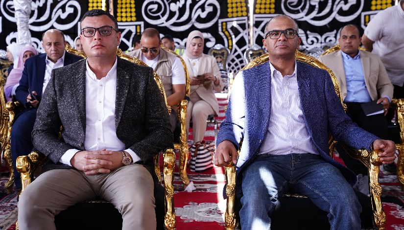 افتتاح محطة معالجة مياه الصرف الصحي بمركز بدر
