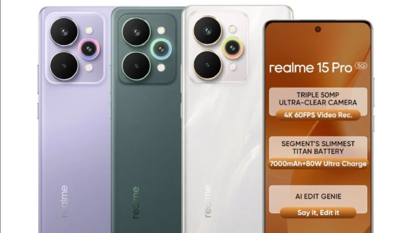سلسلة هواتف realme 15
