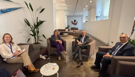 جانب من الزيارة