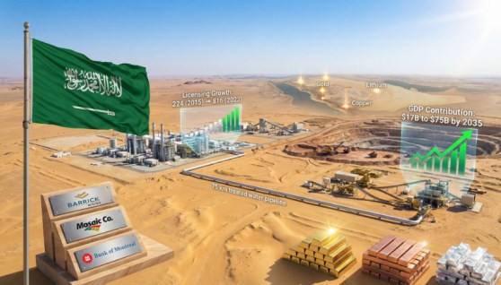 الاستثمار التعديني بالمملكة