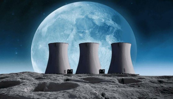 طاقة نووية على سطح القمر