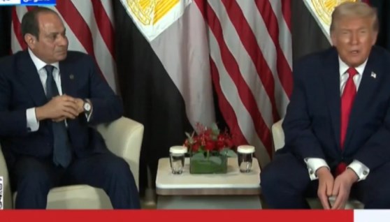 لقاء الرئيس عبد الفتاح السيسي مع نظيره الأمريكي