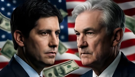 جيروم باول وكيفين وارش