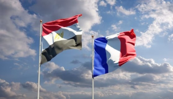 علم مصر وفرنسا