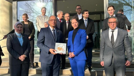 جانب من الزيارة