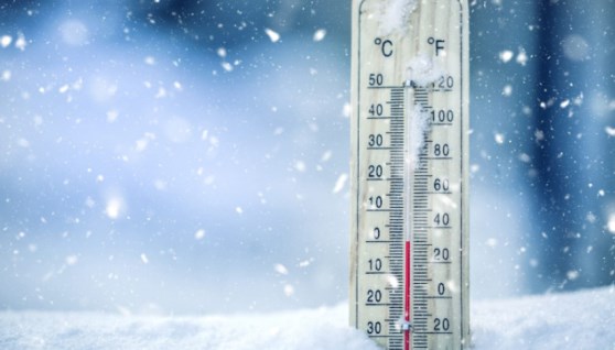 طقس  شديدة البرودة