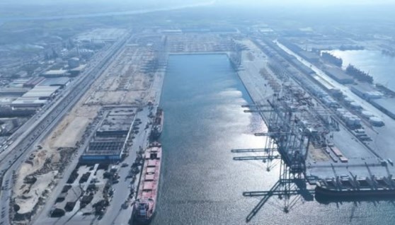 محطة حاويات «تحيا مصر 1» بميناء دمياط 