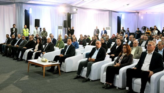 خلال افتتاح المرحلة الأولى من مشروع أوبيليسك 