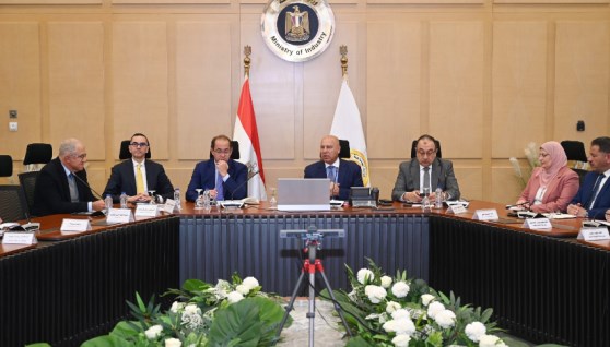 خلال اجتماع وزارة الصناعة 