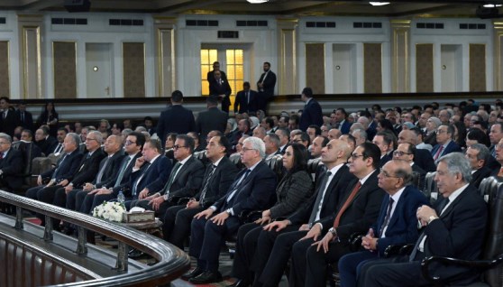 خلال احتفالية "منحة علماء المستقبل" بجامعة القاهرة 