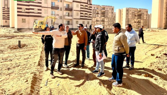 جانب من الجولة في مدينة حدائق العاصمة