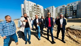 جانب من المتابعة الميداينة لمشروعات العبور الجديدة