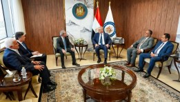 وزير البترول خلال اجتماعه مع شركة إيني الإيطالية