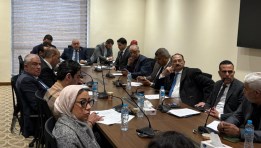 جانب من اجتماع  لجنة النقل والمواصلات بمجلس النواب