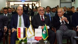 الدكتور سامح الحفني خلال مشاركته بالجلسة الافتتاحية لأعمال المؤتمر الدولي