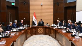 جانب من اجتماع رئيس مجلس الوزراء مع شركة بوينج