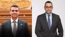 النائبان محمد فؤاد وحسين هريدي