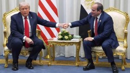 الرئيس السيسي مع نظيره الأمريكي دونالد ترامب