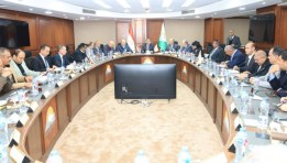 اجتماع محافظ الجيزة مع  أعضاء مجلسي النواب والشيوخ