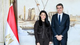 خلال استقبال الدكتورة رنيا المشاط ستيفان جيمبرت 