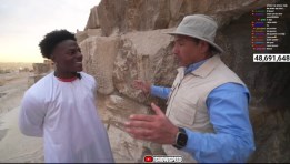 IShow Speed في الأهرامات 