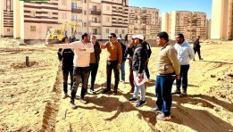 جانب من الجولة في مدينة حدائق العاصمة