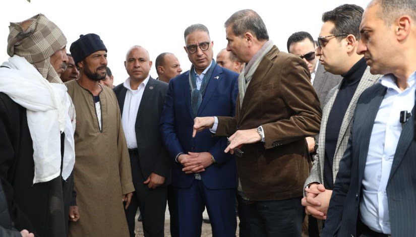 جانب من الزيارة