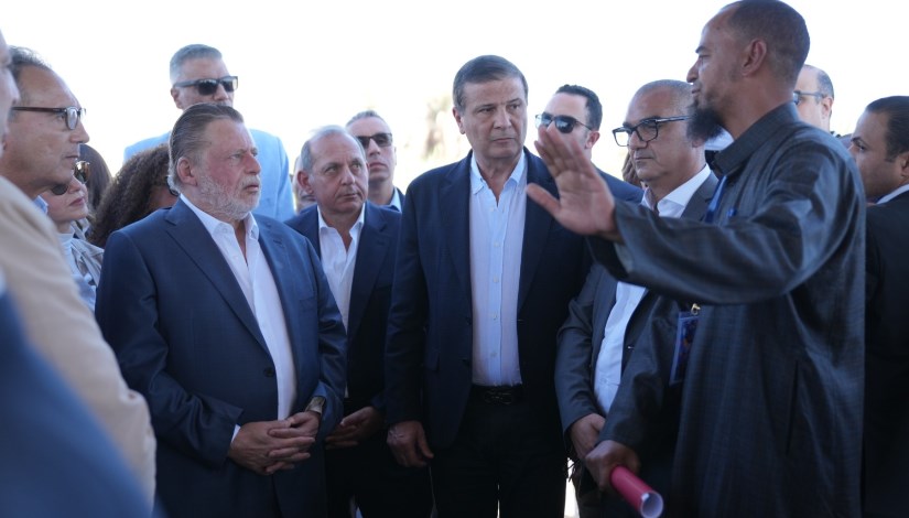 جانب من الزيارة