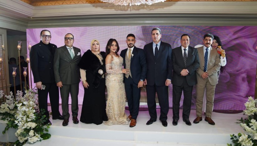 أمانى الموجي تحتفل بخطوبة نجلها الشريف عمر