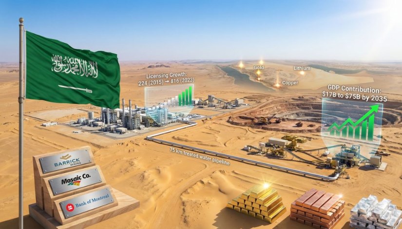 الاستثمار التعديني بالمملكة