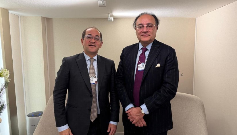 وزير المالية ونظيره الباكستاني