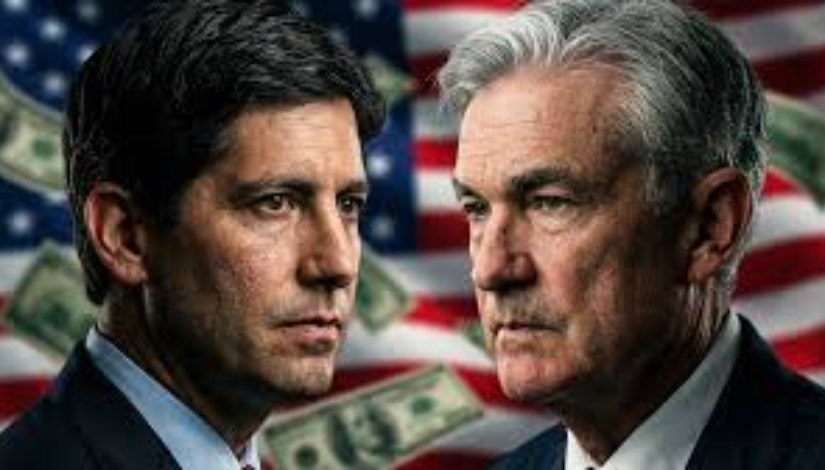 كيفين وارش، وجيروم باول