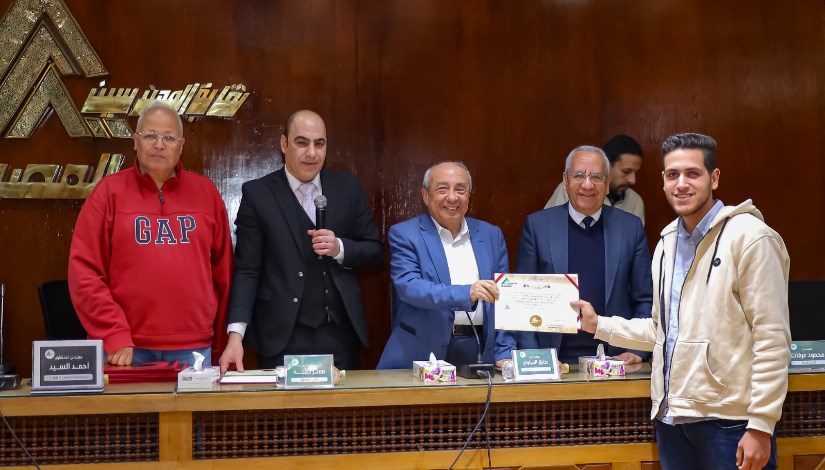 جانب من التكريم 