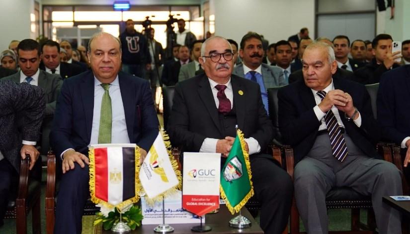 الدكتور سامح الحفني خلال مشاركته بالجلسة الافتتاحية لأعمال المؤتمر الدولي