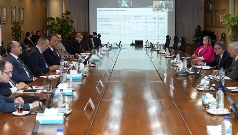 جانب من اجتماع جمعية اعتماد الموازنة المعدلة