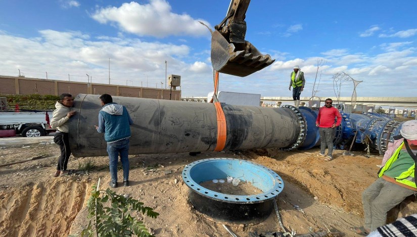 عمليات ربط الخطوط بجهاز حدائق أكتوبر