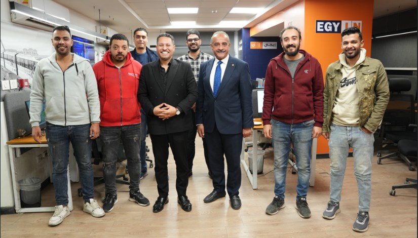حسام فرحات محافظ روتاري مصر يزور موقع «إيجي إن»