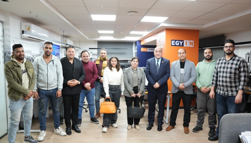 النائب عمرو رشاد يزور موقع «إيجي إن»