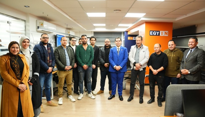النائب أحمد عبد المعبود يزور موقع «إيجي إن»