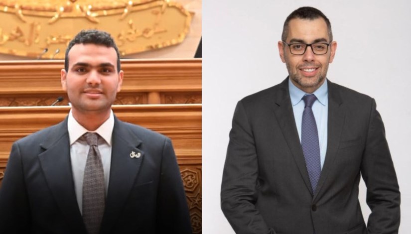 النائبان محمد فؤاد وحسين هريدي