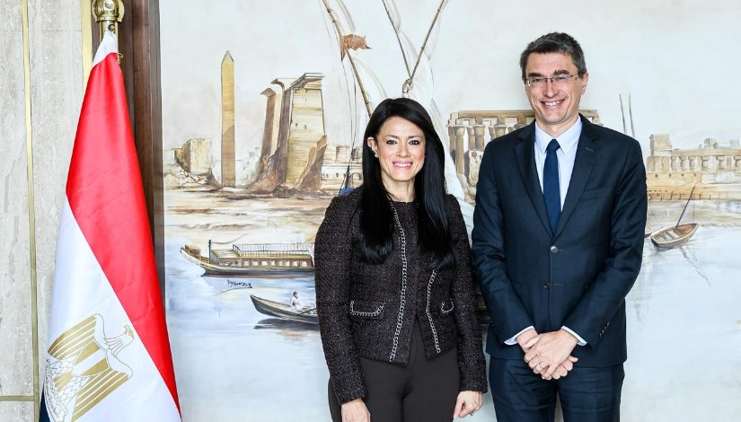 خلال استقبال الدكتورة رنيا المشاط ستيفان جيمبرت 