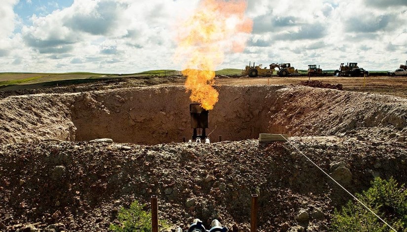 الغاز الصخري - صورة أرشيفية 